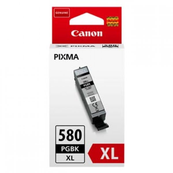 Náplň CANON PGI-580PGBK XL, 2024C001 černá (18 ml)