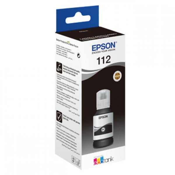 Náplň EPSON C13T06C14A, 112 černá (127 ml)