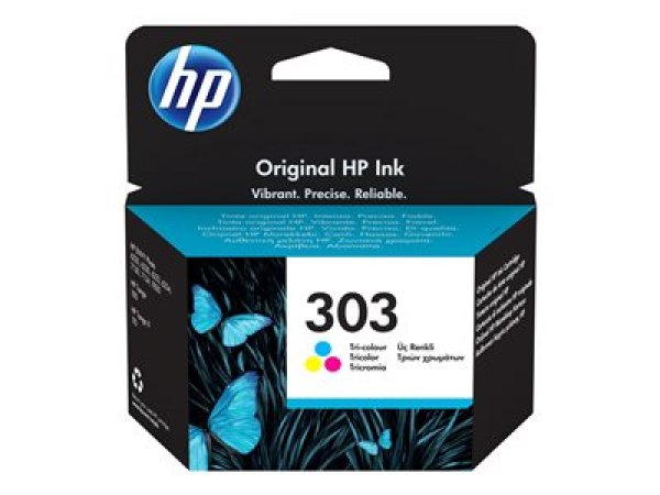 Náplň HP T6N01AE, HP 303 barevná (165 stran)