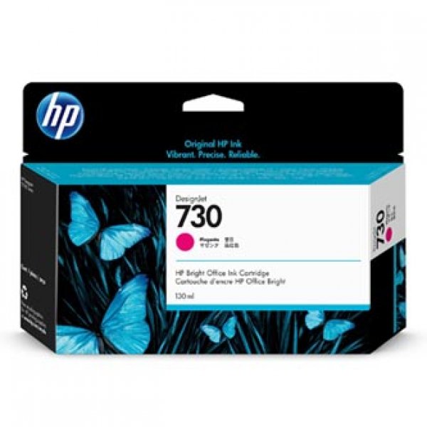 Náplň HP 730, P2V63A purpurová (130 ml)