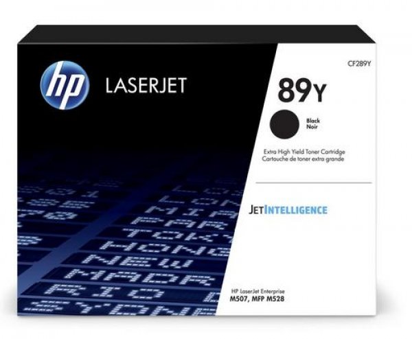 Toner HP CF289Y, HP 89Y černý (20 000 stran)