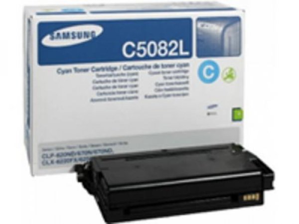 Toner SAMSUNG CLT-C5082L azurový (4 000 stran)